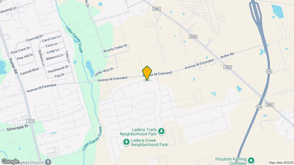 1307 Vincente Ct Map and Location Details