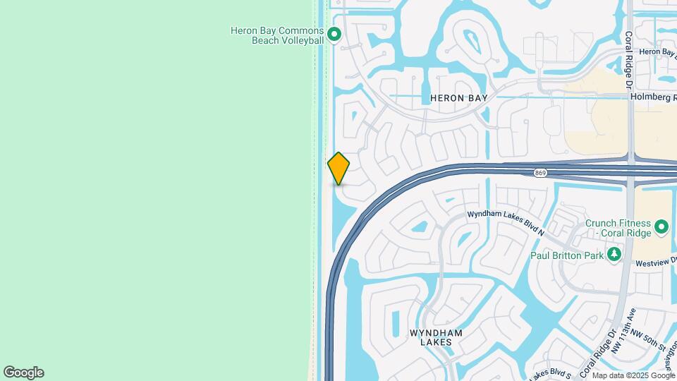 5640 NW 127th Terrace Map and Location Details