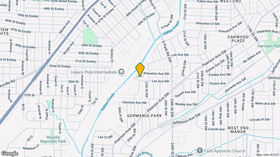 2724 Lee Ave SW Map and Location Details