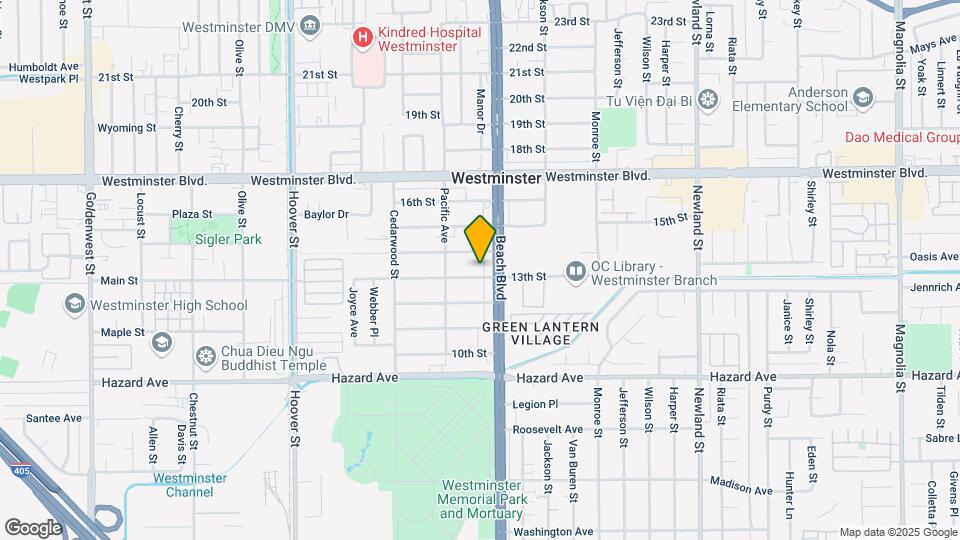 7941 13th St Map and Location Details