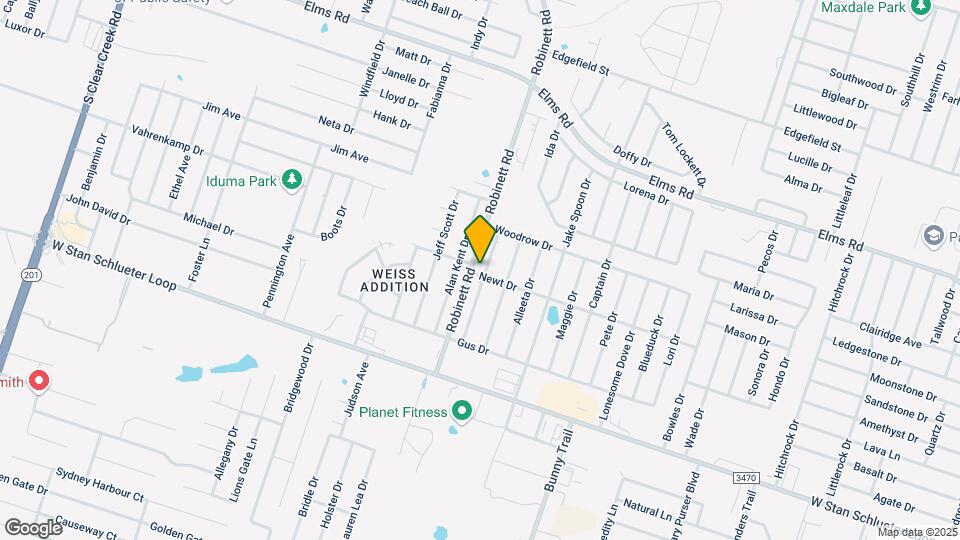 4305 Deek Dr-Unit -C Map and Location Details