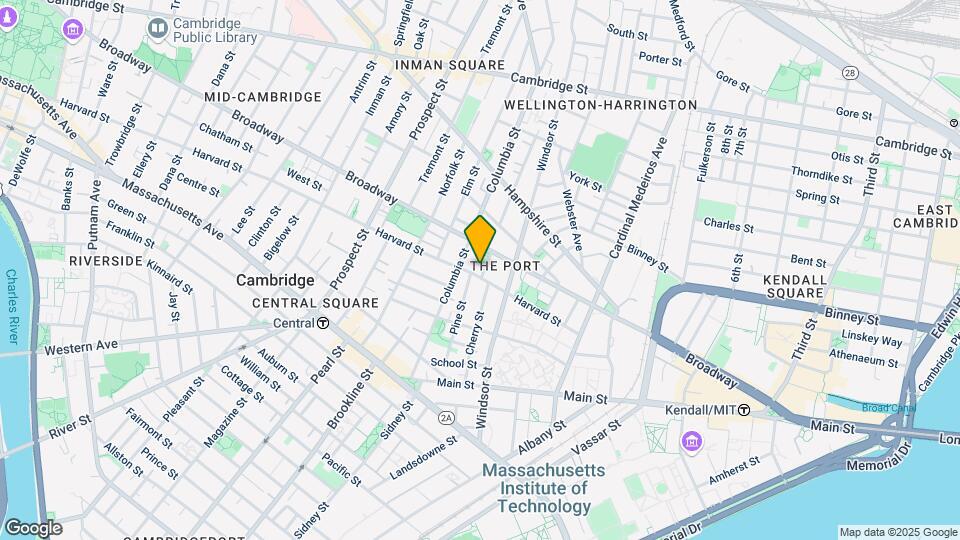 185 Harvard St, Unit 2 Mapa y Detalles de la Ubicación