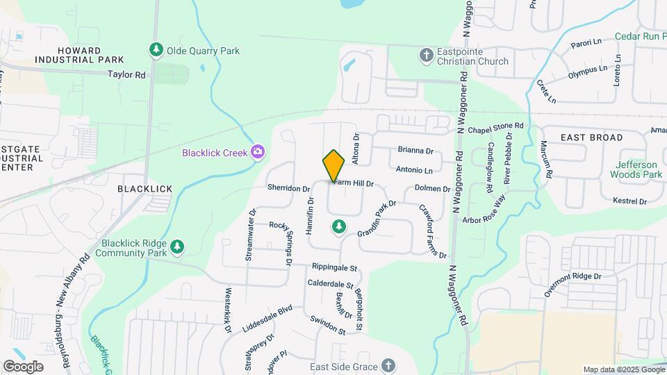 534 Dover Pond Dr Map and Location Details