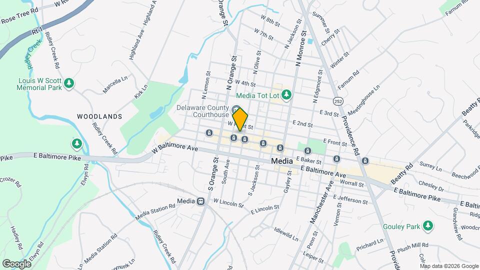 105 W State St Mapa y Detalles de la Ubicación