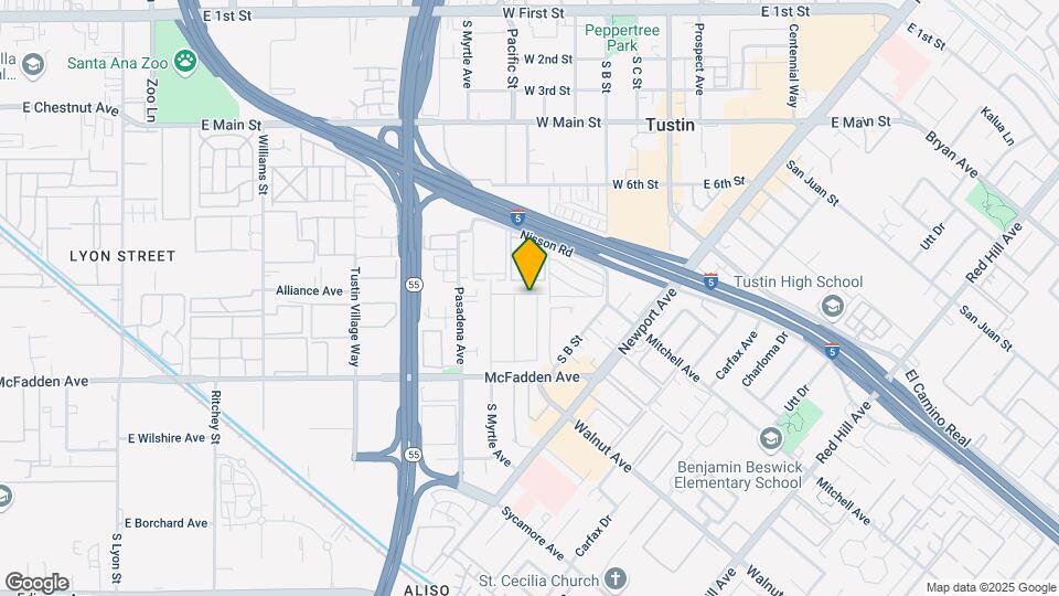 15621 California St Map and Location Details