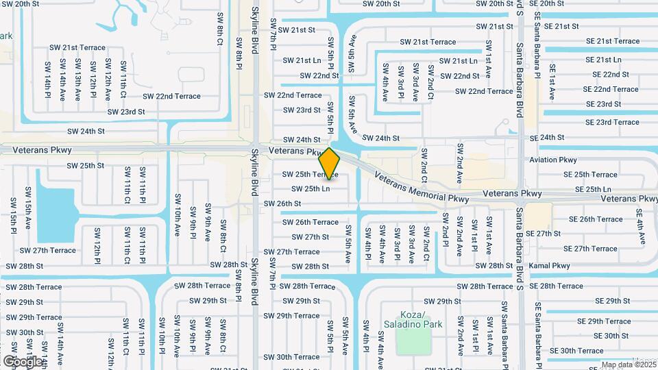 517 SW 25th Ln Map and Location Details