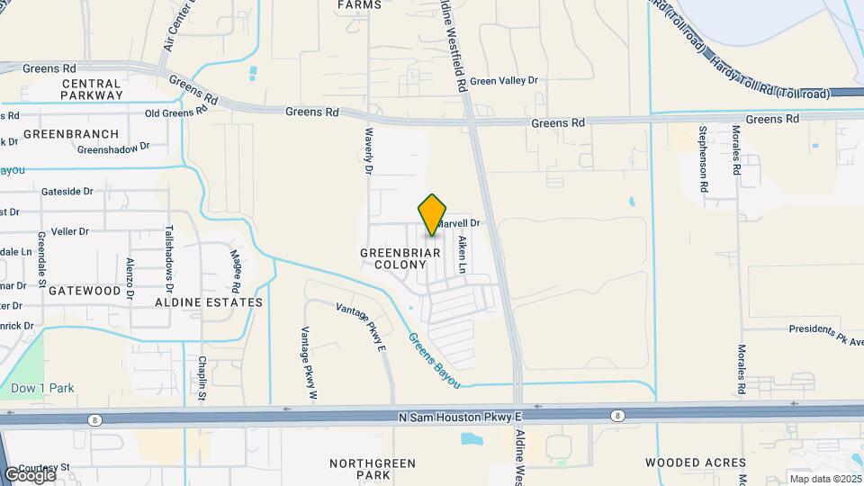 15616 Weldon Dr Map and Location Details