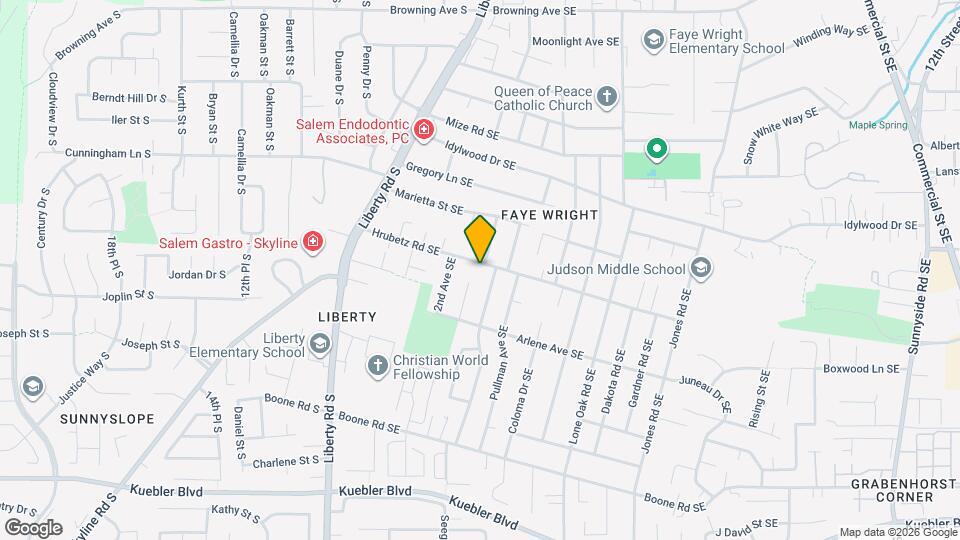 258 Hrubetz Rd SE Map and Location Details