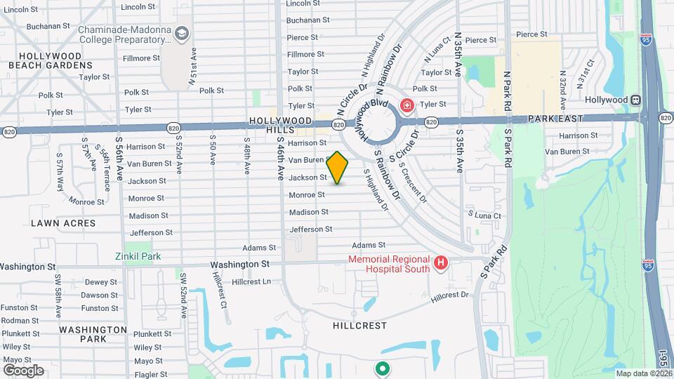 4225 Monroe St Map and Location Details