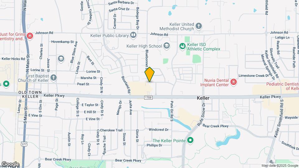 726 Bluebonnet Dr Map and Location Details