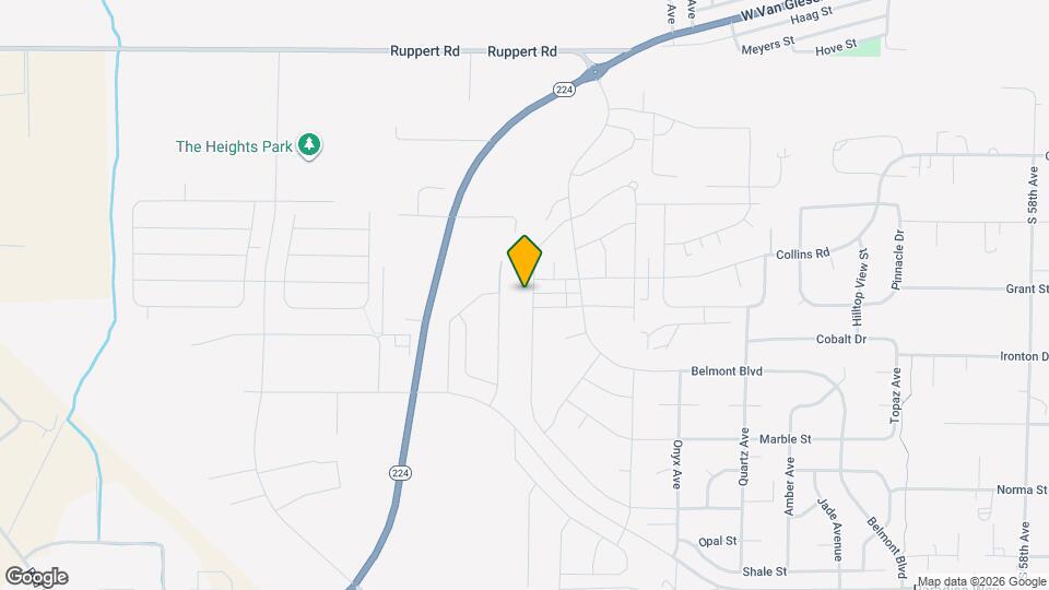 755 Thebes St Map and Location Details