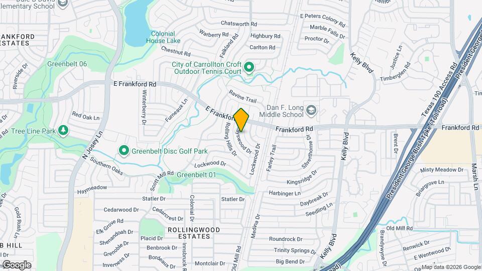 2918 Rayswood Dr Mapa y Detalles de la Ubicación