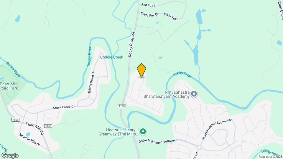 6830 Babbling Brook Ln Map and Location Details