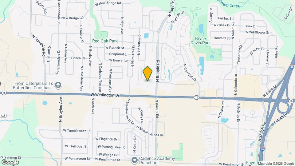 4110 W Sardinia Way Map and Location Details