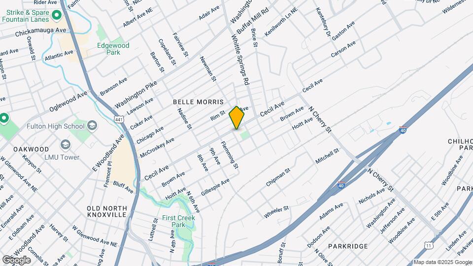 2100 Cecil Ave Mapa y Detalles de la Ubicación