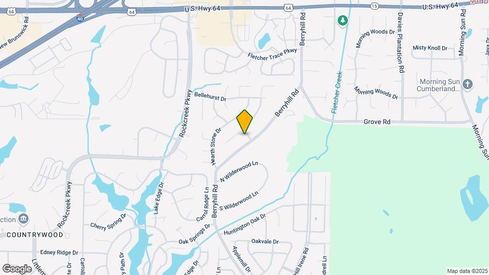 2559 Berryhill Rd Map and Location Details