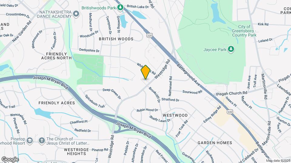 1900 Brookcliff Dr Map and Location Details