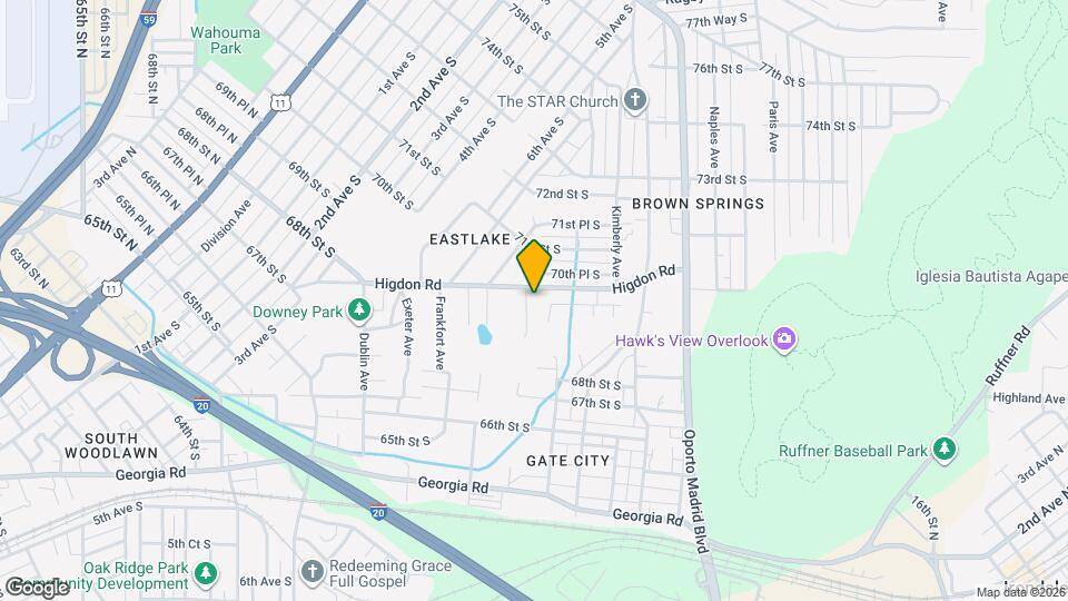 6941 Suburban Terrace Map and Location Details