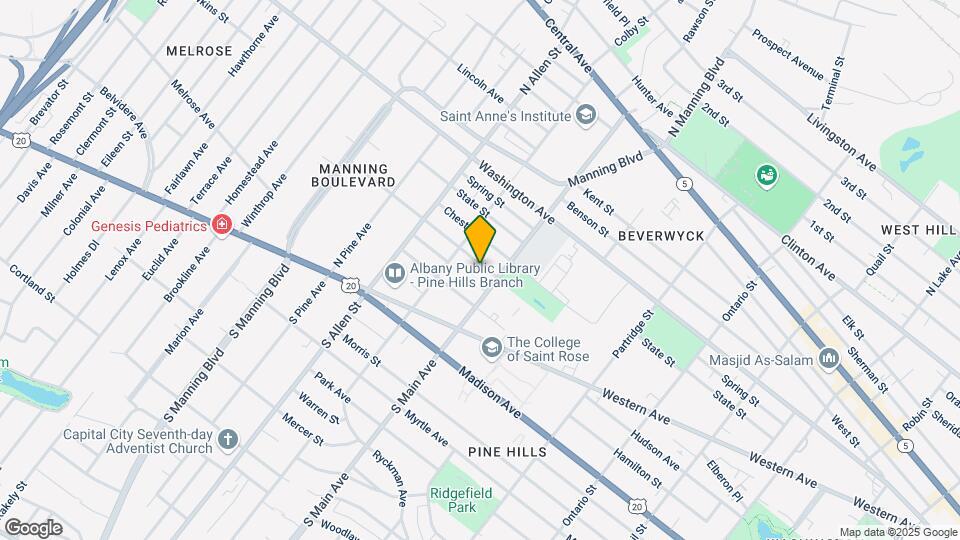 798 Lancaster St, Unit Apartment 2 Map and Location Details