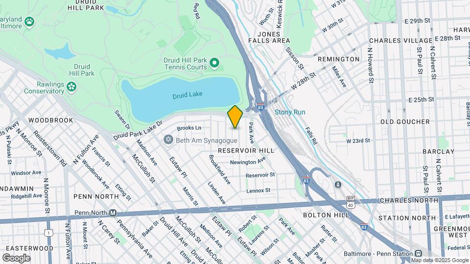 2444 Callow Ave Map and Location Details