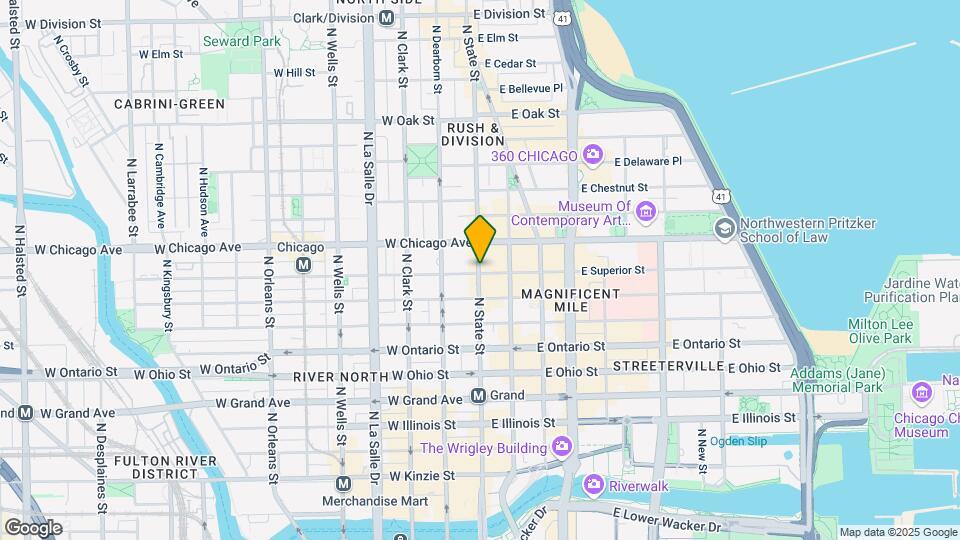 729 N State St Map and Location Details