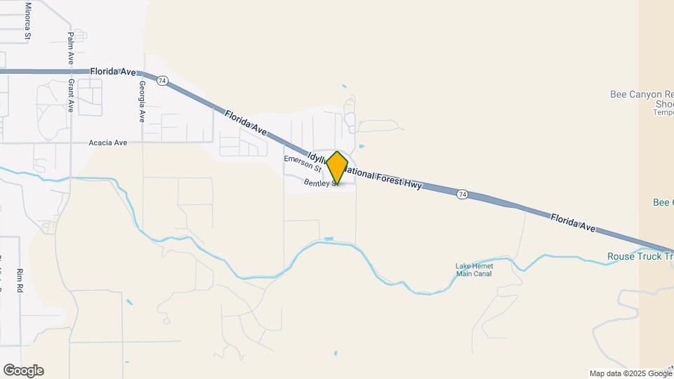 45943 Bentley St Mapa y Detalles de la Ubicación