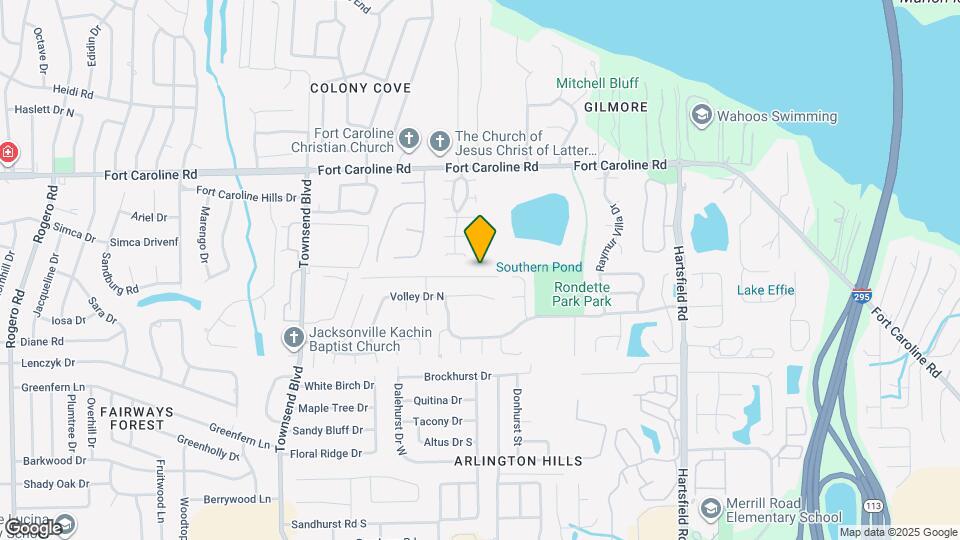 7439 Lawn Tennis Ln Mapa y Detalles de la Ubicación