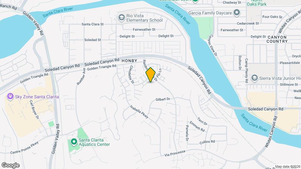 26901 Rainbow Glen Dr Map and Location Details