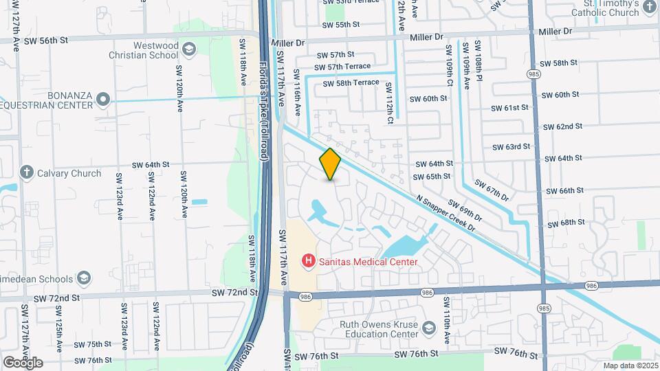 11500 SW 64th St Map and Location Details