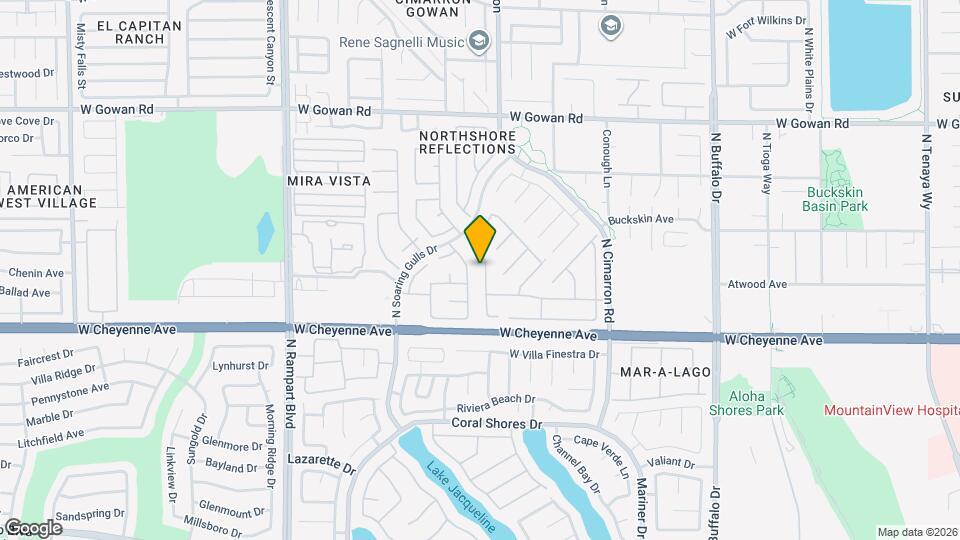 3325 Indian Moon Dr Map and Location Details