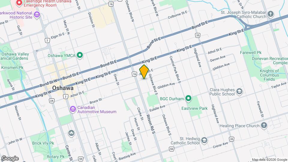 295 Arthur St Map and Location Details