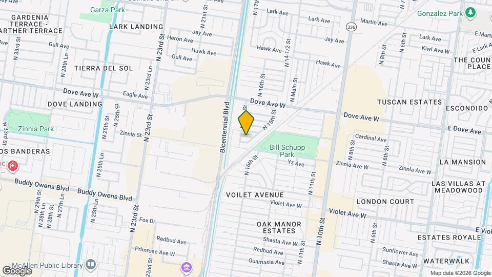 1602 Avocet Ave W Map and Location Details