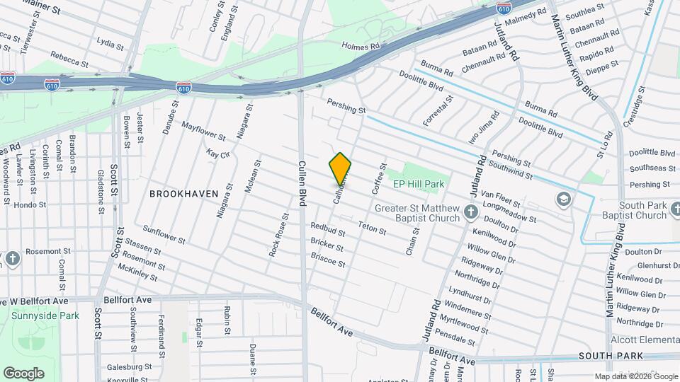 7555 Calhoun Rd Map and Location Details