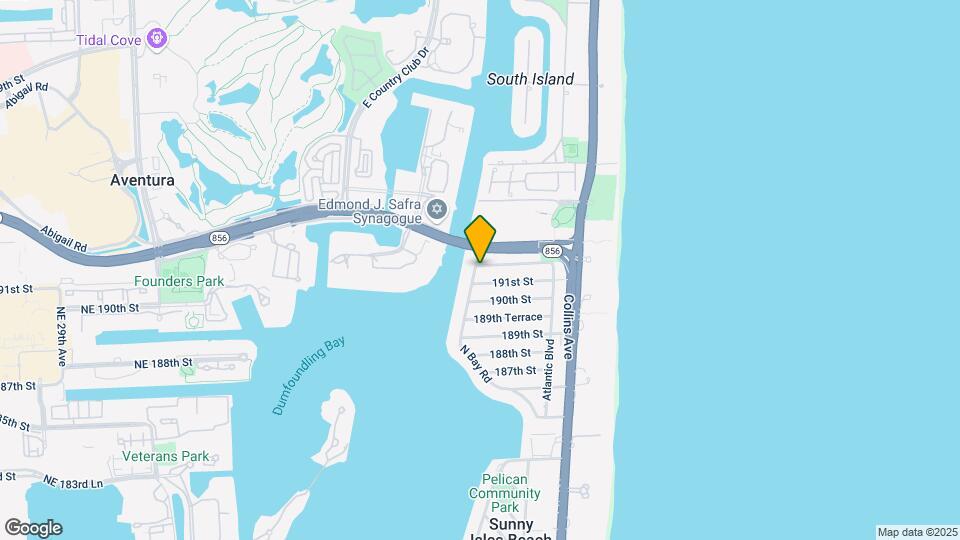 19141 N Bay Rd Mapa y Detalles de la Ubicación