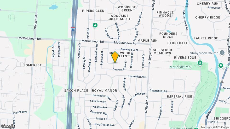 420 Barwood Dr Map and Location Details