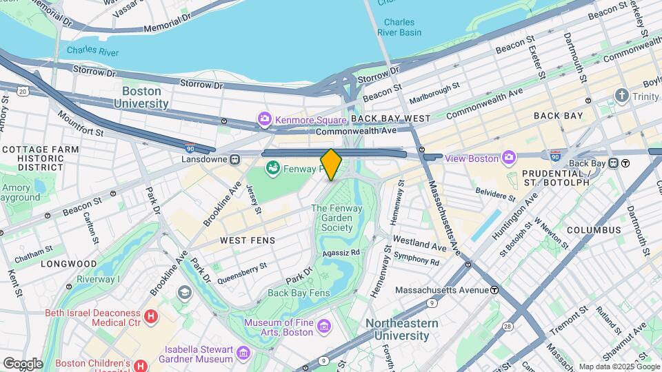 1173 Boylston St Map and Location Details