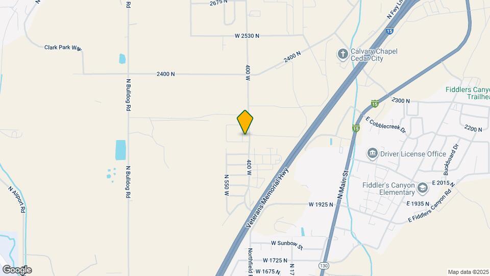 2158 N 450 W Map and Location Details
