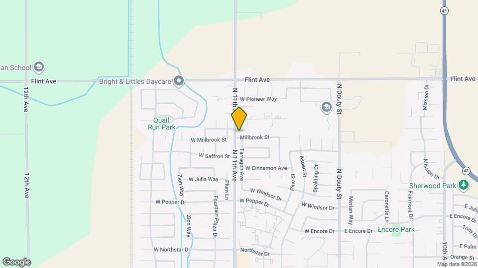 686 Millbrook St Map and Location Details