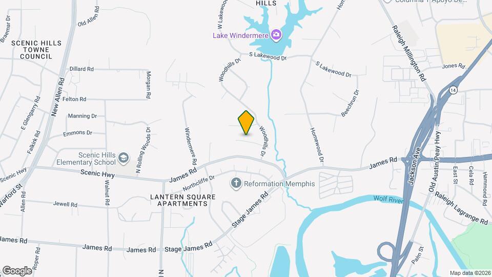 3782 Wychemere Dr Map and Location Details