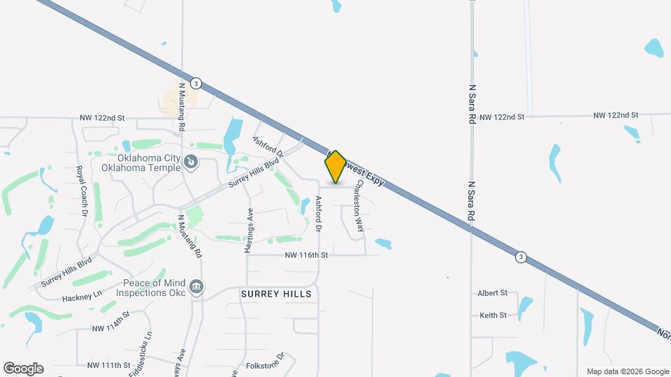 10918 NW 119th St Map and Location Details