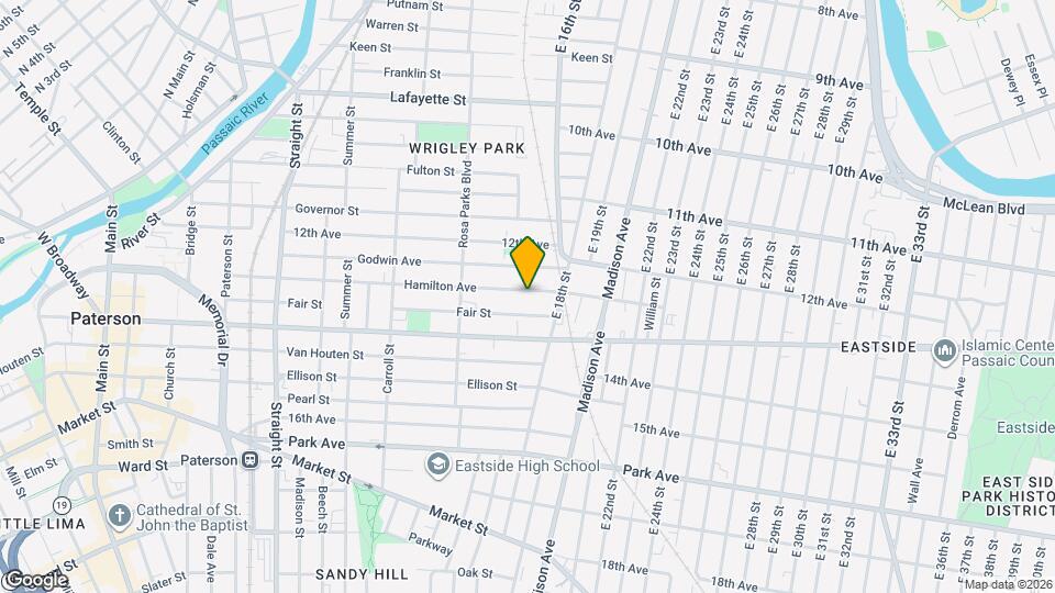 356 Hamilton Ave Mapa y Detalles de la Ubicación