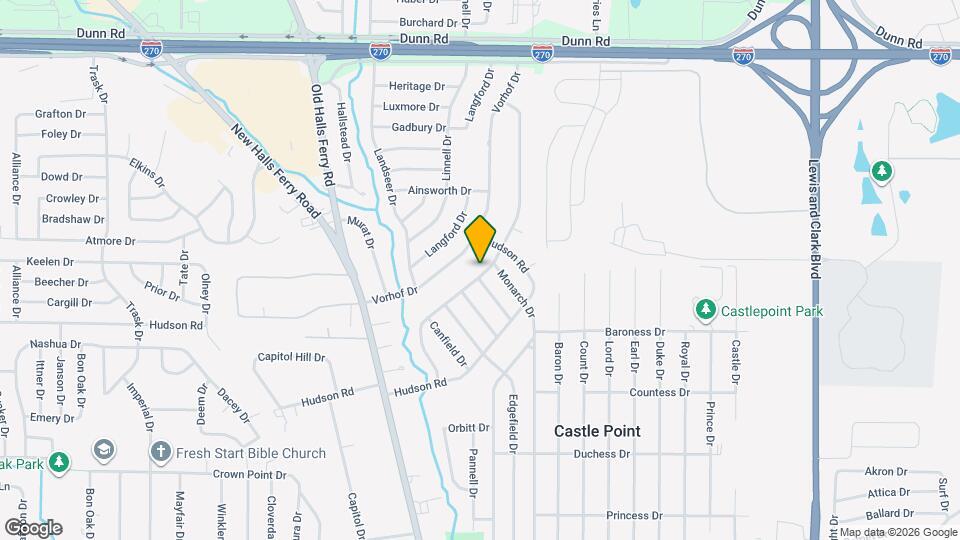 2359 Hallwood Dr Map and Location Details