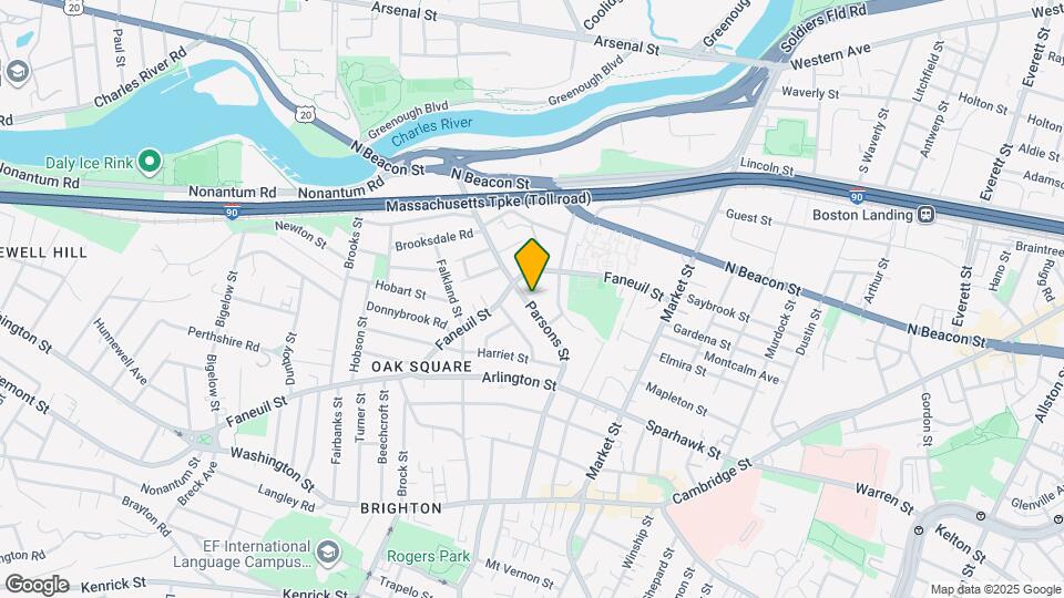 145 Parsons St, Unit 1 Map and Location Details