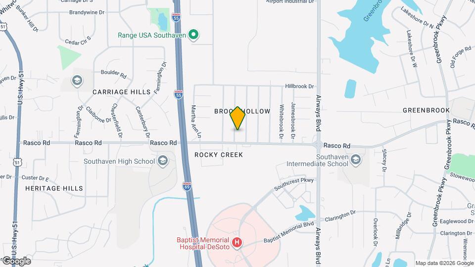 8044 Oakbrook Dr Map and Location Details