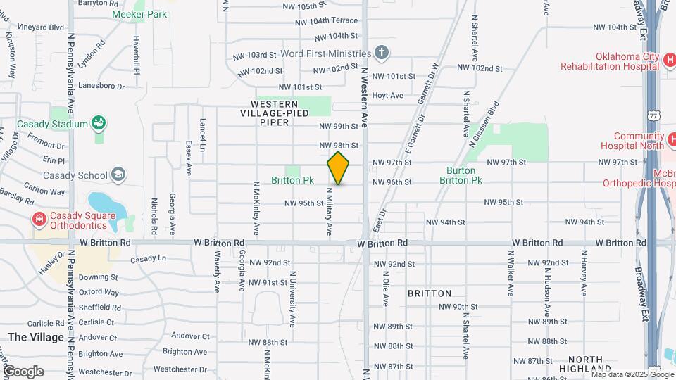 1134 NW 96th St Map and Location Details