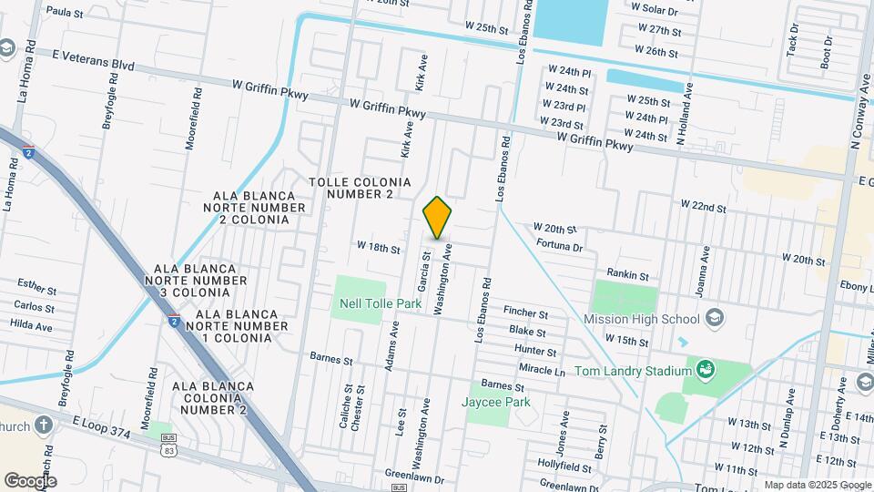 1605 Rankin St Map and Location Details