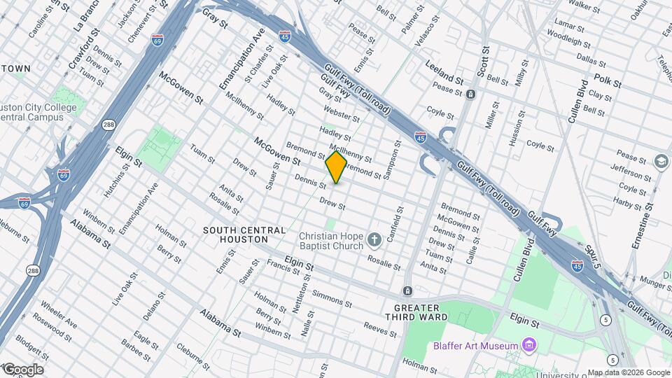 2619 Nettleton St Map and Location Details