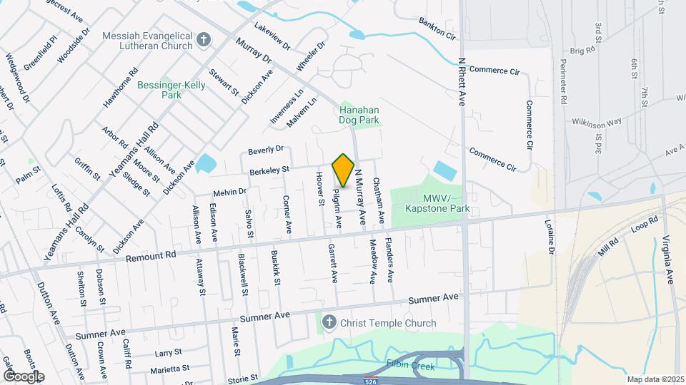 5740 Pilgrim Ave Map and Location Details