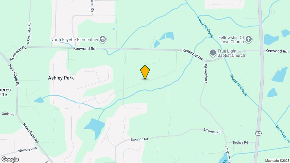 215 Thornton Dr Map and Location Details