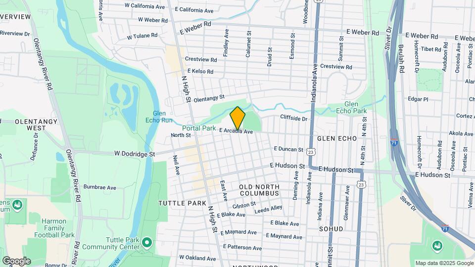 121 E Arcadia Ave Mapa y Detalles de la Ubicación